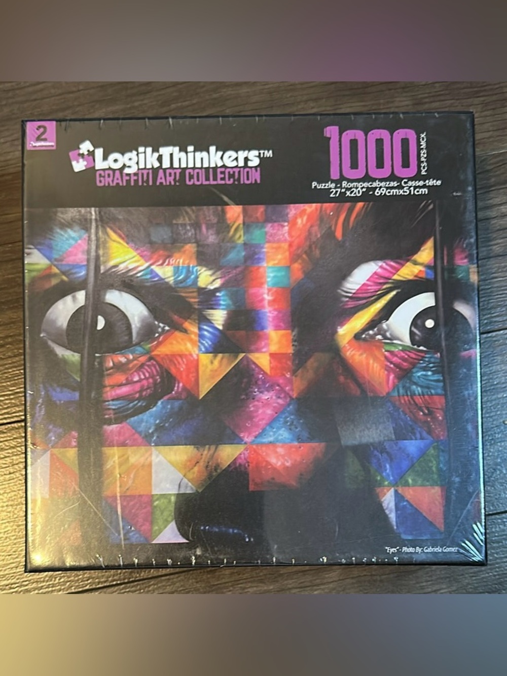 *Brand new, sealed* Logik Thinkers 1000pc Graffiti Art
